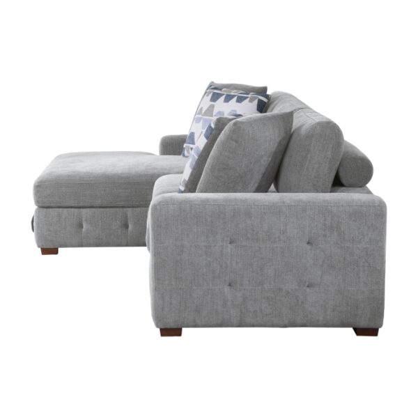 9624GY*3LC2R 3-Piece Sectional with Left ...