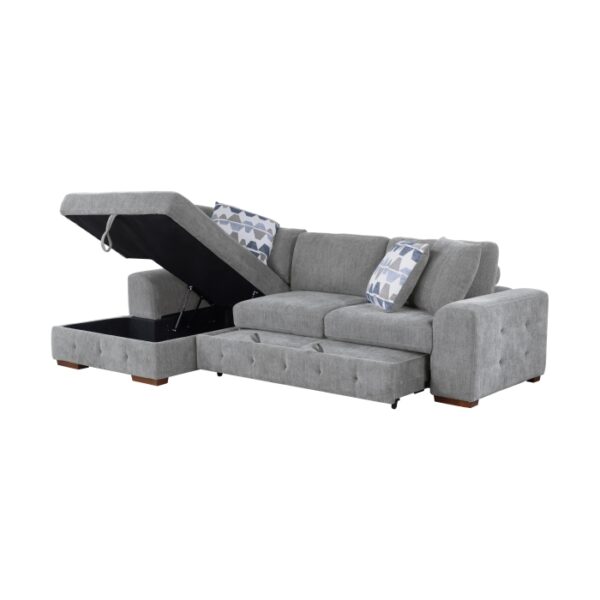 9624GY*3LC2R 3-Piece Sectional with Left ...