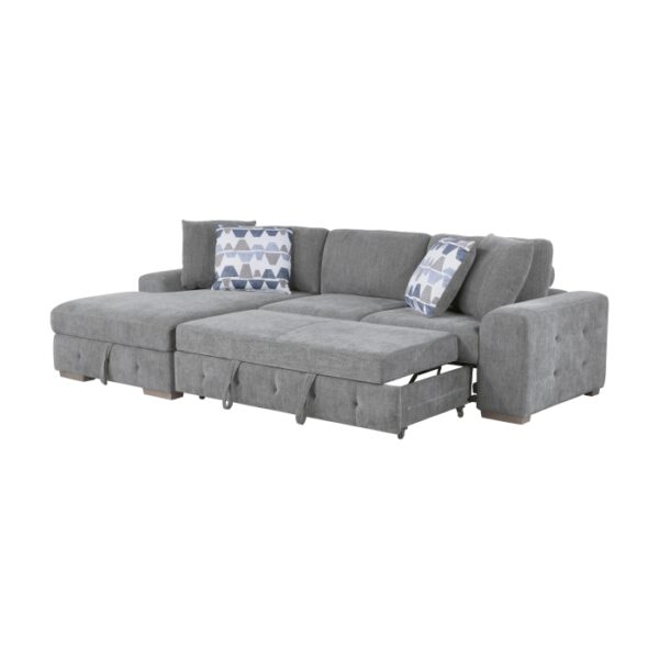 9624GY*3LC2R 3-Piece Sectional with Left ...