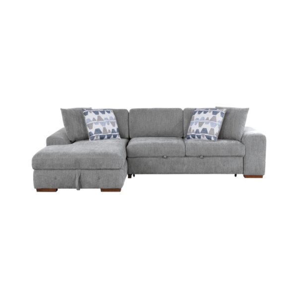 9624GY*3LC2R 3-Piece Sectional with Left ...
