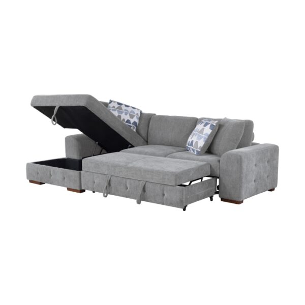 9624GY*3LC2R 3-Piece Sectional with Left ...