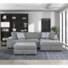 9624GY*32LRC 3-Piece Sectional with Right...
