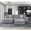 9624GY*3LC2R 3-Piece Sectional with Left ...
