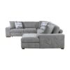 9624GY*52LRC 5-Piece Sectional with Right...