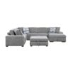 9624GY*52LRC 5-Piece Sectional with Right...
