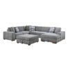 9624GY*52LRC 5-Piece Sectional with Right...