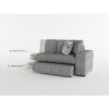 9624GY*42RLC 4-Piece Sectional with Left ...
