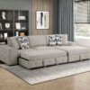9624TP Seating-Raife Collection 4-Piece Sectional with Left ...