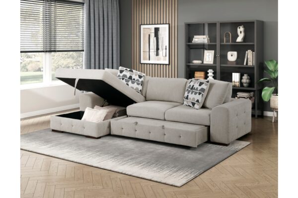 9624TP Seating-Raife Collection 4-Piece Sectional with Left ...