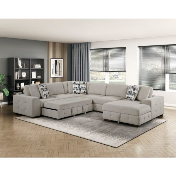 9624TP*42LRC 4-Piece Sectional with Right...