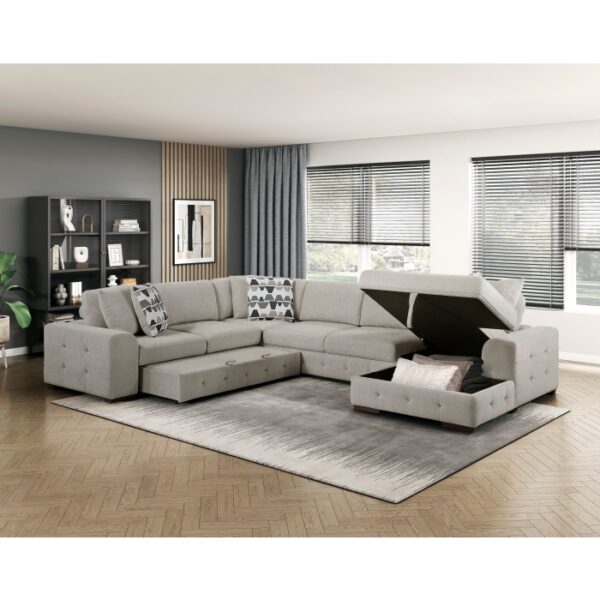 9624TP*42LRC 4-Piece Sectional with Right...