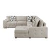 9624TP*52LRC 5-Piece Sectional with Right...