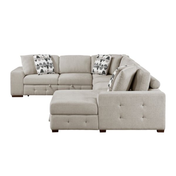 9624TP*52LRC 5-Piece Sectional with Right...