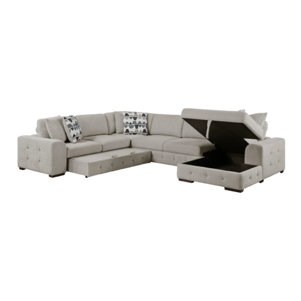 9624TP*52LRC 5-Piece Sectional with Right...