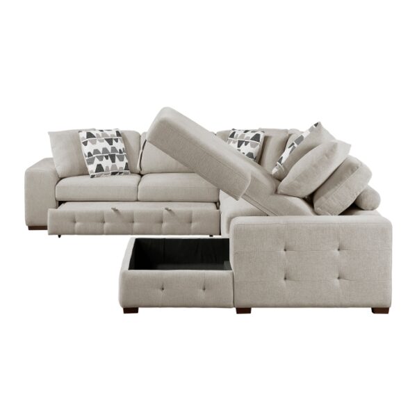 9624TP*52LRC 5-Piece Sectional with Right...