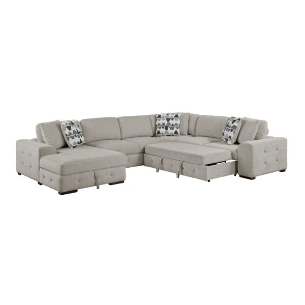 9624TP*42RLC 4-Piece Sectional with Left ...