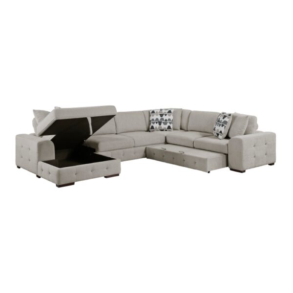 9624TP*5LC2R 5-Piece Sectional with Left ...