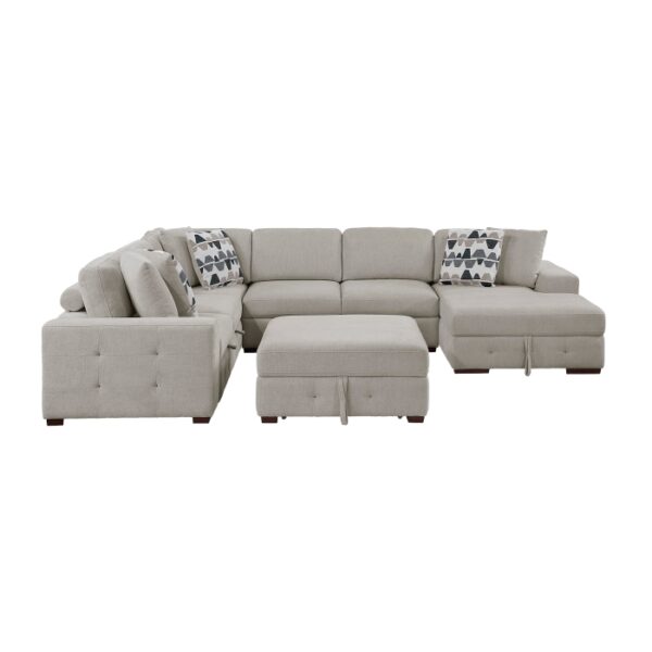 9624TP*52LRC 5-Piece Sectional with Right...