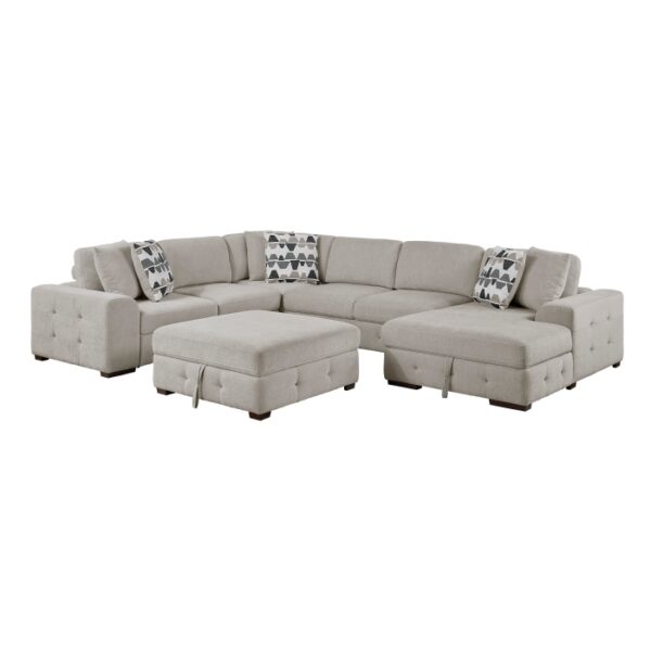9624TP*52LRC 5-Piece Sectional with Right...