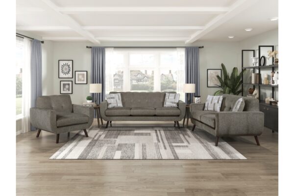 9627CAF Seating-Janne Collection 2pc Set: Sofa, Love