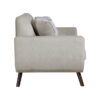9627TAN Seating-Janne Collection 2pc Set: Sofa, Love