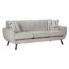 9627TAN Seating-Janne Collection 2pc Set: Sofa, Love