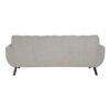 9627TAN Seating-Janne Collection 2pc Set: Sofa, Love