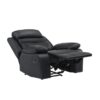 9628BLK Seating-Hancock Collection 2pc Set: Sofa, Love