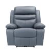 9628BUE-PW Seating-Hancock Collection 2pc Set: Sofa, Love (Power)