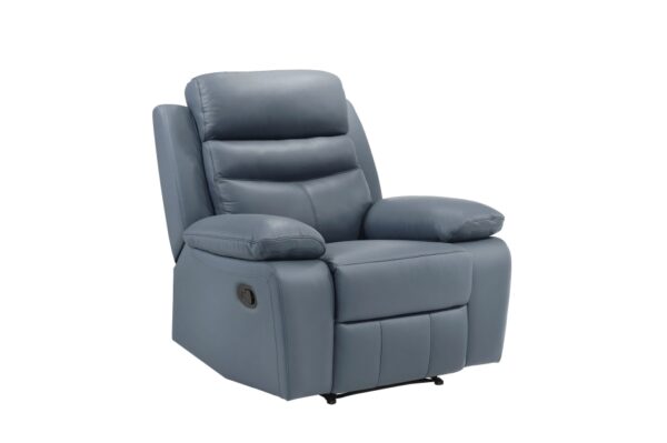 9628BUE Seating-Hancock Collection 2pc Set: Sofa, Love