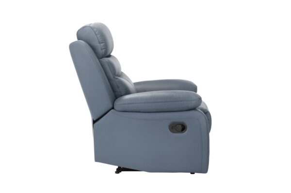 9628BUE Seating-Hancock Collection 2pc Set: Sofa, Love