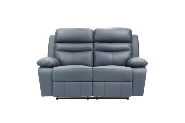 9628BUE Seating-Hancock Collection 2pc Set: Sofa, Love
