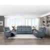 9628BUE-3PW Power Double Reclining Sofa