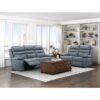 9628BUE-3PW Power Double Reclining Sofa