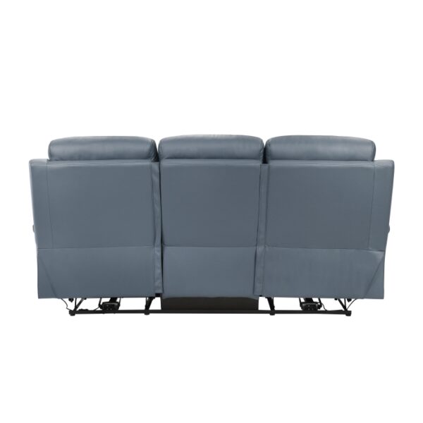9628BUE-3PW Power Double Reclining Sofa