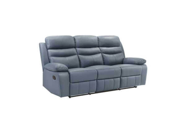 9628BUE Seating-Hancock Collection 2pc Set: Sofa, Love