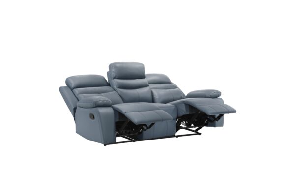9628BUE Seating-Hancock Collection 2pc Set: Sofa, Love