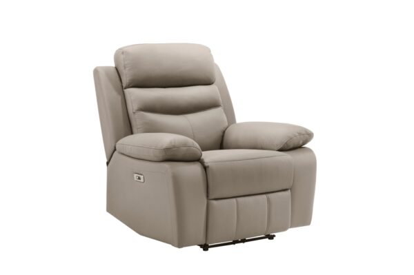 9628LTE-PW Seating-Hancock Collection 2pc Set: Sofa, Love (Power)