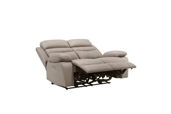 9628LTE-PW Seating-Hancock Collection 2pc Set: Sofa, Love (Power)