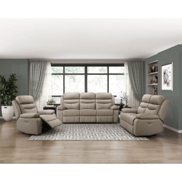9628LTE-3PW Power Double Reclining Sofa