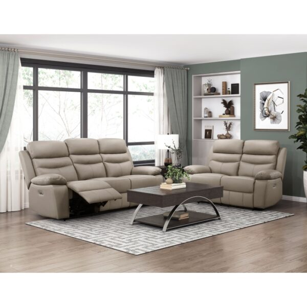 9628LTE-3PW Power Double Reclining Sofa