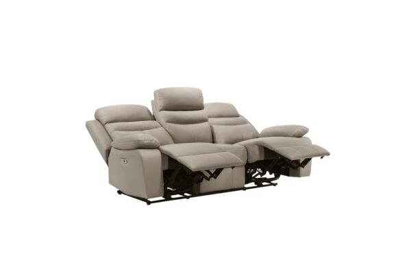 9628LTE-PW Seating-Hancock Collection 2pc Set: Sofa, Love (Power)