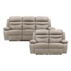 9628LTE-PW Seating-Hancock Collection 2pc Set: Sofa, Love (Power)