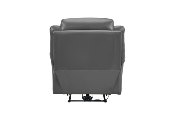 9629DGY-PW Seating-Laconia Collection 2pc Set: Sofa, Love (Power)