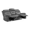 9629DGY-3PW Power Double Reclining Sofa