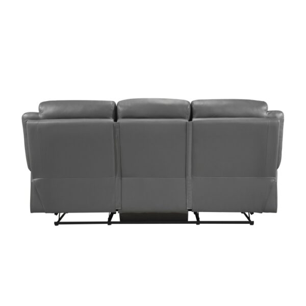 9629DGY-3 Double Reclining Sofa