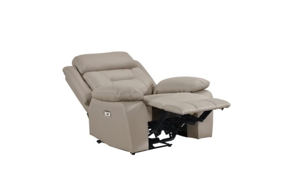 9629LTE-PW Seating-Laconia Collection 2pc Set: Sofa, Love (Power)