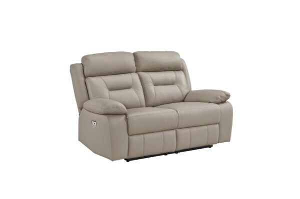 9629LTE-PW Seating-Laconia Collection 2pc Set: Sofa, Love (Power)