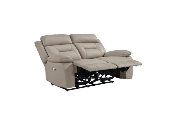 9629LTE-PW Seating-Laconia Collection 2pc Set: Sofa, Love (Power)