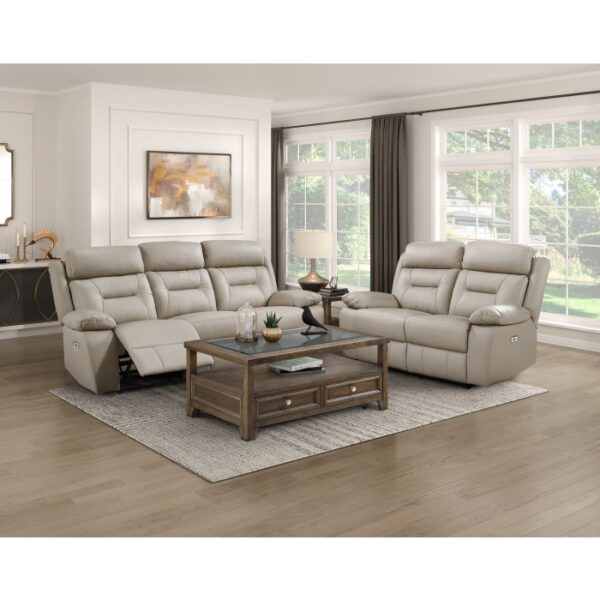 9629LTE-3PW Power Double Reclining Sofa